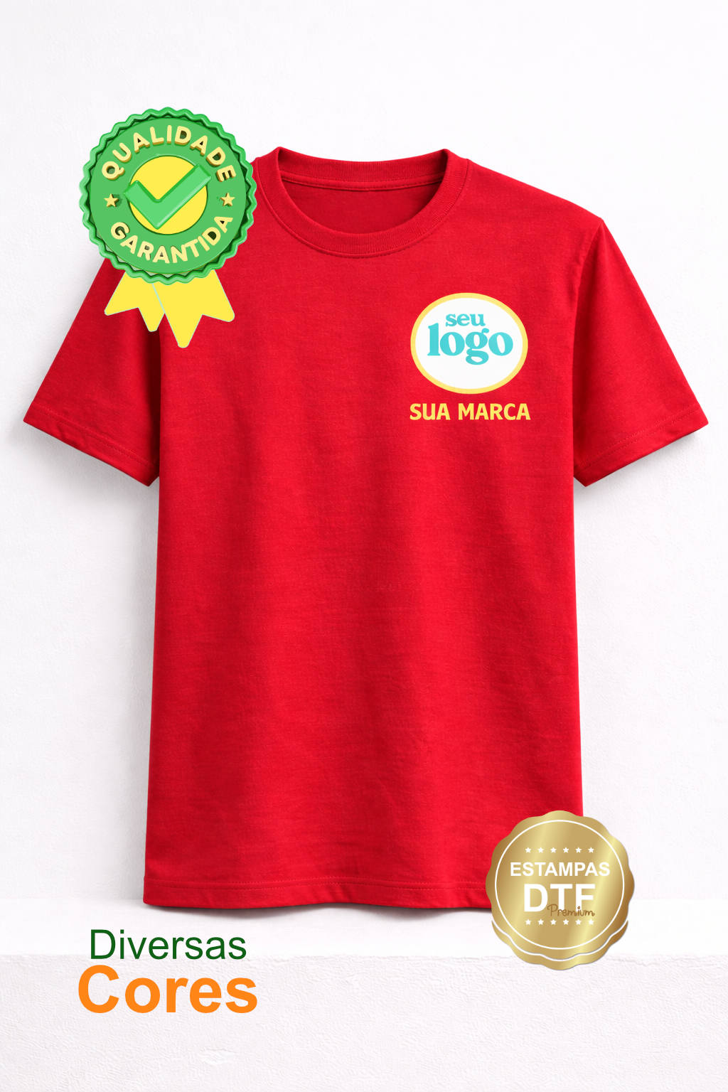 Camiseta Malha Fria Básica- Uniforme para Empresas e Eventos - Imagem 2