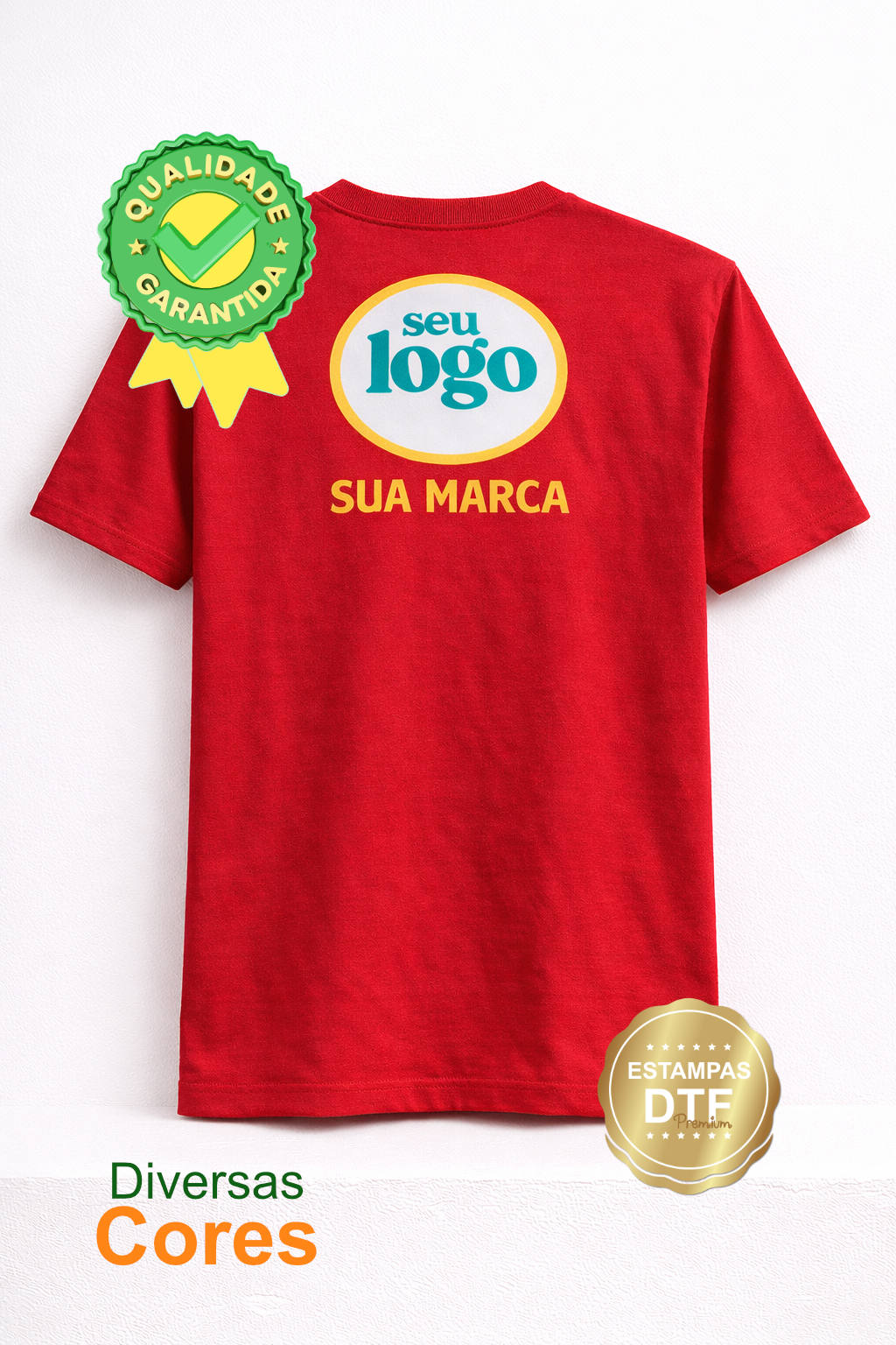 Camiseta Malha Fria Básica- Uniforme para Empresas e Eventos - Imagem 3