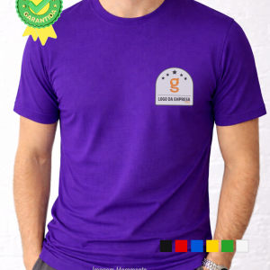 Camiseta Malha Fria Básica- Uniforme para Empresas e Eventos